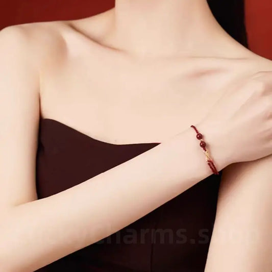 Infinity Symbol Wealth Handmade Braided Rope Bracelet Jewelry for Wealth -LuckyCharms.Shop