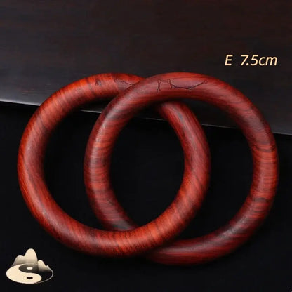 Longhu Mountain Natural Wood Blessing Qiankun Circle Pendant Luck Success-LuckyCharms.Shop