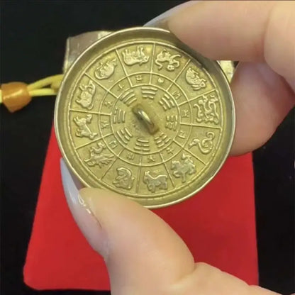 Light-Transmitting Bagua Mirror | Taosim Ritual Implement | Chinese Zodiac-LuckyCharms.Shop