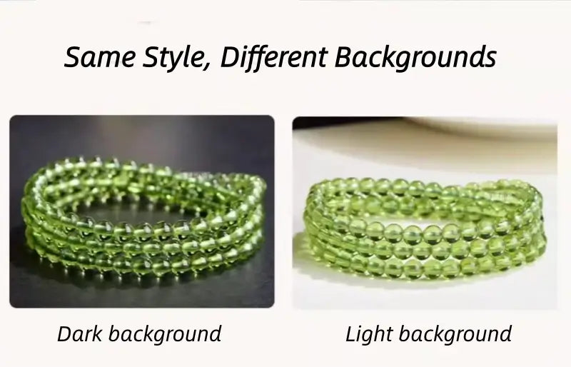 Natural Peridot Green Beaded multi-strand Bracelet for Success Love Health-LuckyChams.Shop