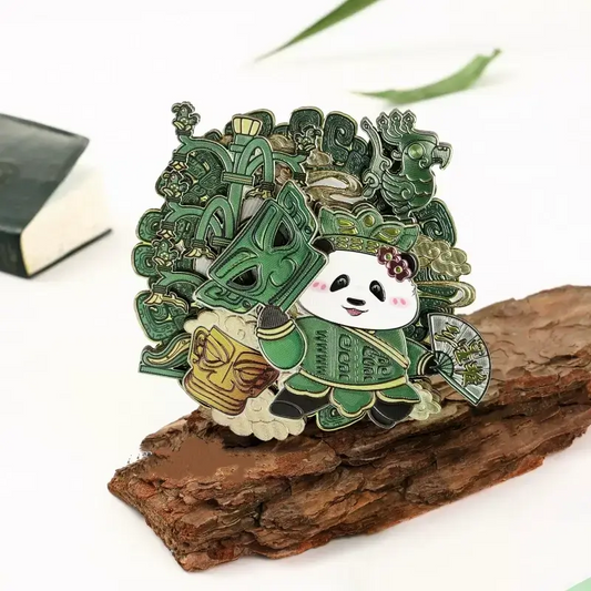 Panda Huahua Series Face-Changing Refrigerator Magnet-LuckyCharms.Shop