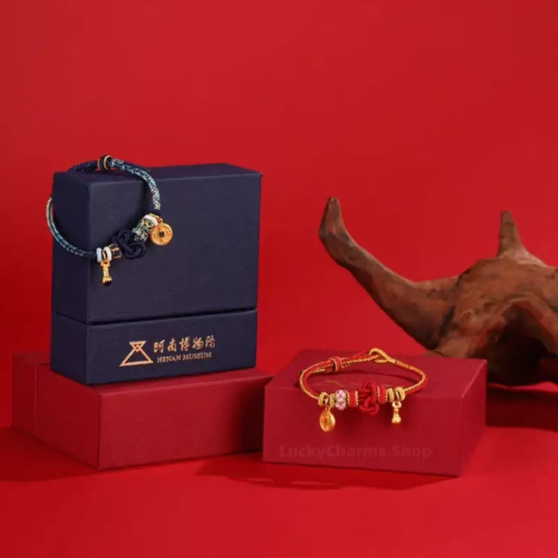 Henan Museum Zhuangyuan Jidi (Top Scholar Success) Lucky Bracelet | Career Success Gift-LuckyCharms.Shop