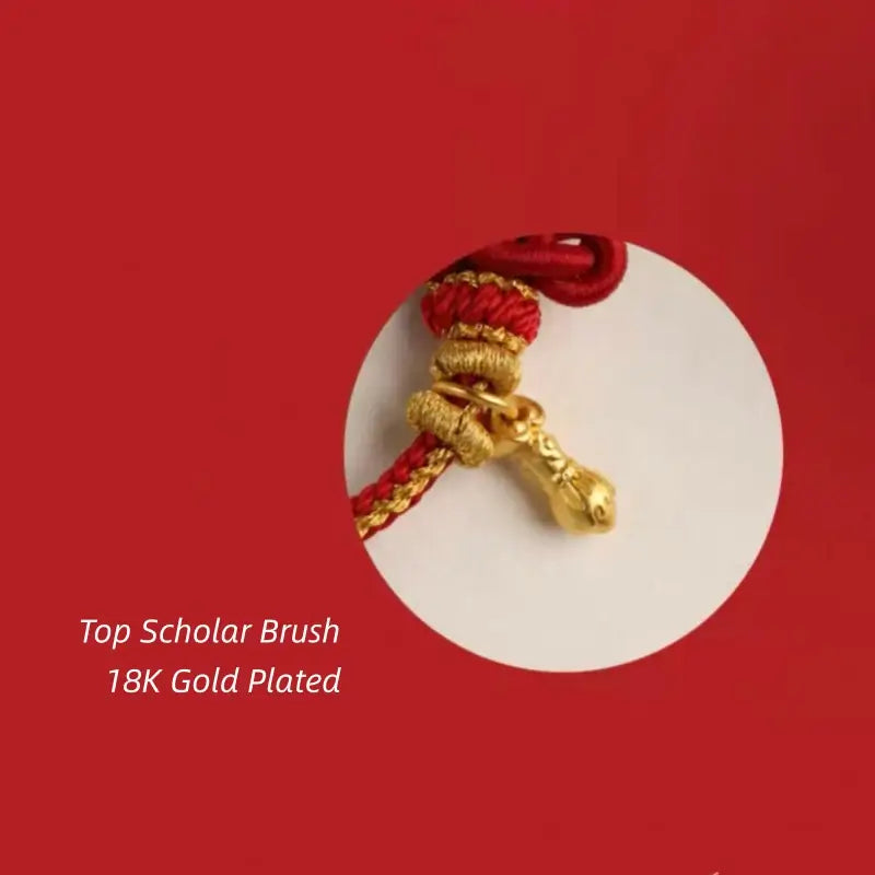 Henan Museum Zhuangyuan Jidi (Top Scholar Success) Lucky Bracelet | Career Success Gift-LuckyCharms.Shop