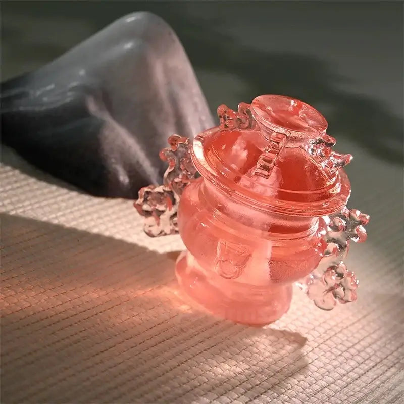 Nanjing Museum Pink Jadeite Dragon-Phoenix Censer Refrigerator Magnet-LuckyCharms.Shop