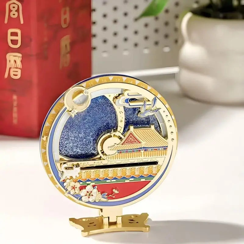 Forbidden City Time Perpetual Calendar Fridge Magnet from The Palace Museum-LuckyCharms.Shop