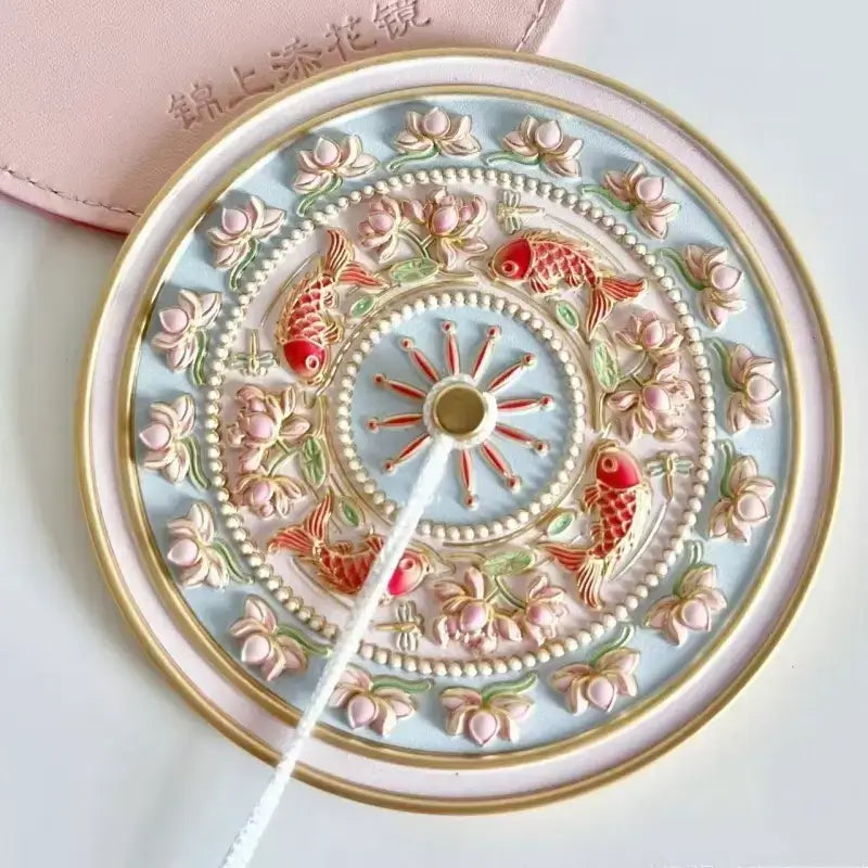 Sparrows & Flowering Branches Small Mirror from The Palace Museum-LuckyCharms.Shop