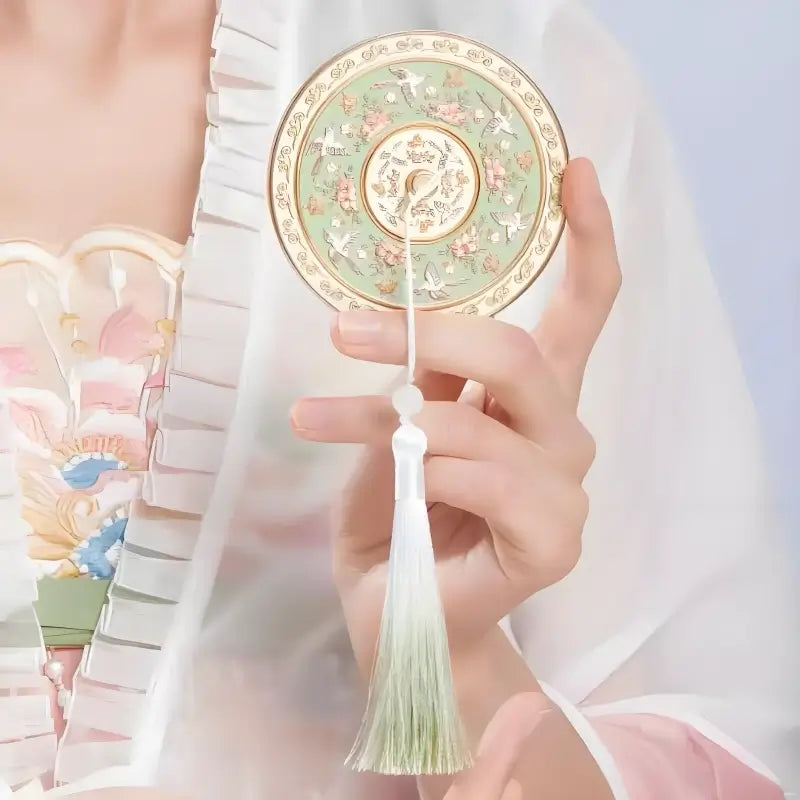 Sparrows & Flowering Branches Small Mirror from The Palace Museum-LuckyCharms.Shop