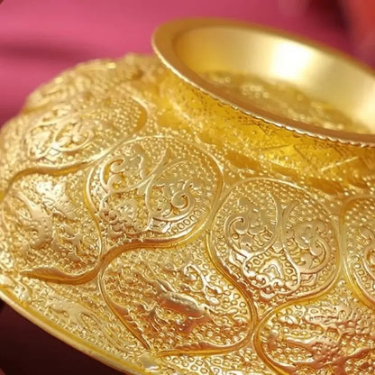 Gold & Silver Bowl Fridge Magnet - Shaanxi History Museum-LuckyCharms.Shop