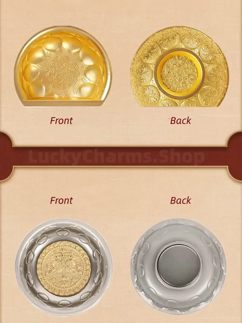 Gold & Silver Bowl Fridge Magnet - Shaanxi History Museum-LuckyCharms.Shop