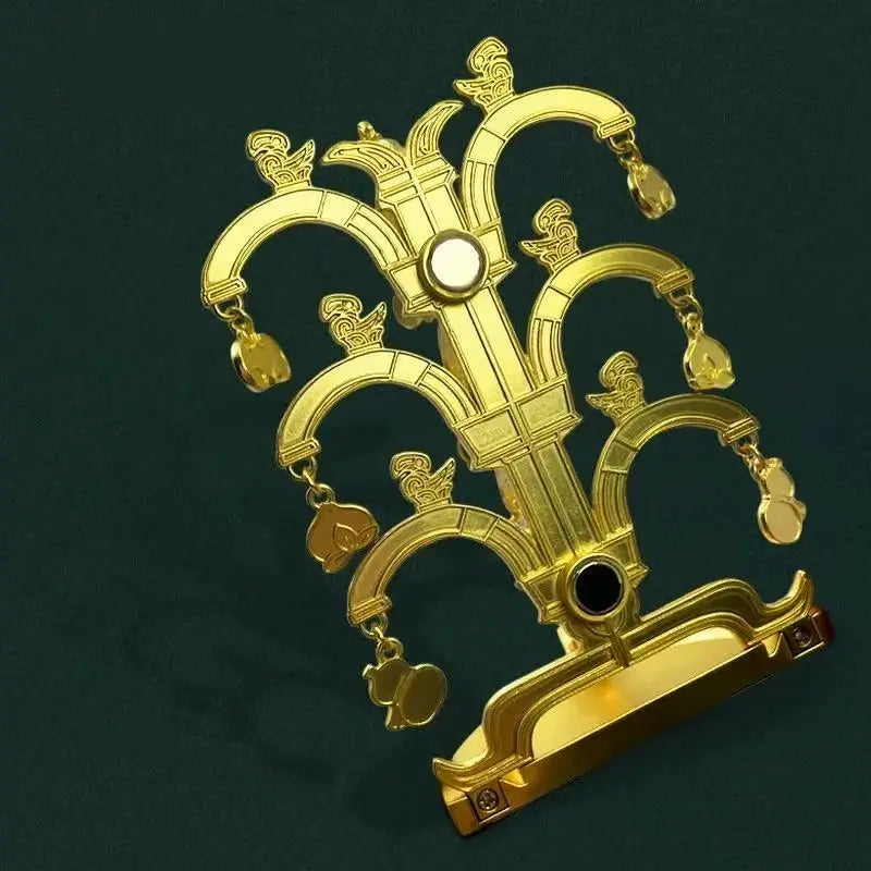 Sanxingdui Sacred Tree Refrigerator Magnet from the Sanxingdui Museum-LuckyCharms.Shop