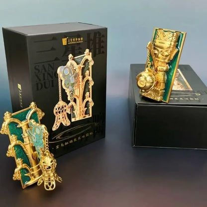 Sanxingdui Blessing-Illuminated Refrigerator Magnet from The Sanxingdui Museum-LuckyCharms.Shop