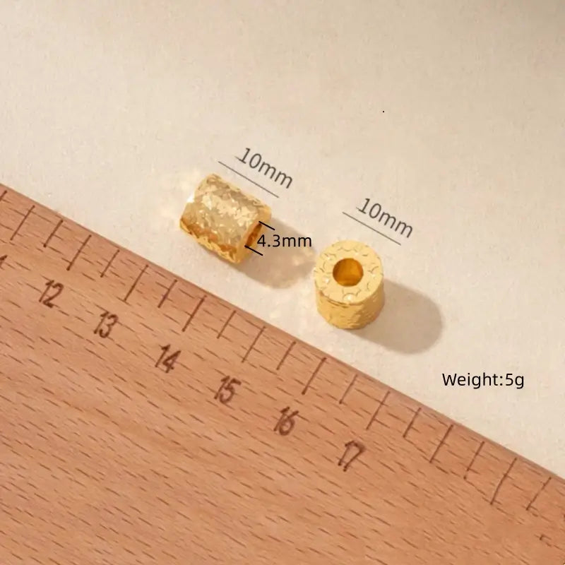 光沢のあるゴールドのル・ル・トンペンダント | レディースレザーコードネックレス、4スタイル