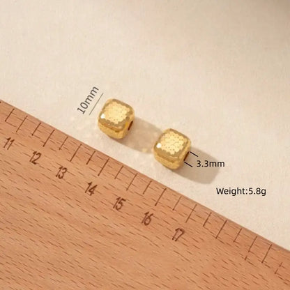 光沢のあるゴールドのル・ル・トンペンダント | レディースレザーコードネックレス、4スタイル