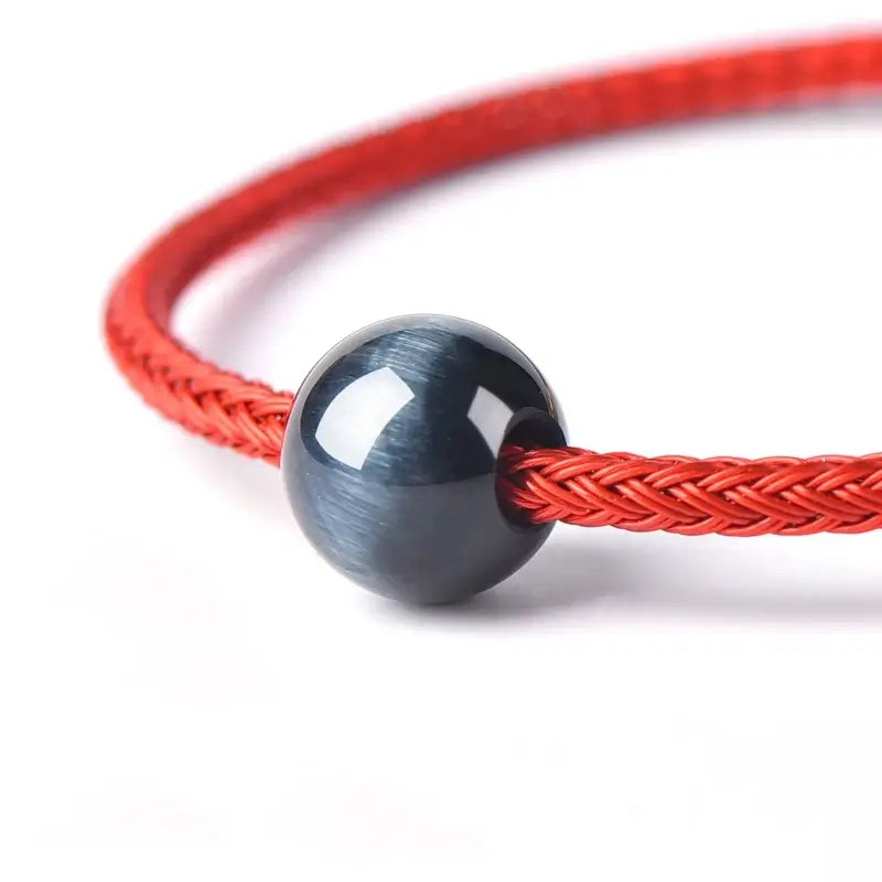 Natural Blue Tiger Eye Round Beads (Fortune-turning Beads) |  DIY Jewelry Accessory-LuckyCharms.Shop