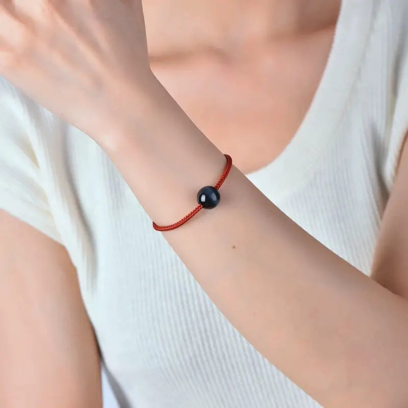 Natural Blue Tiger Eye Round Beads (Fortune-turning Beads) |  DIY Jewelry Accessory-LuckyCharms.Shop