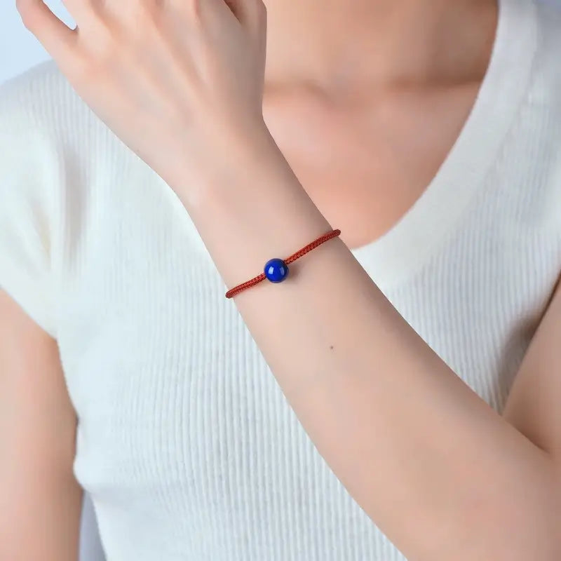 Natural Lapis Lazuli Round Beads (Fortune-turning Beads) | DIY Jewelry Accessory-LuckyCharms.Shop