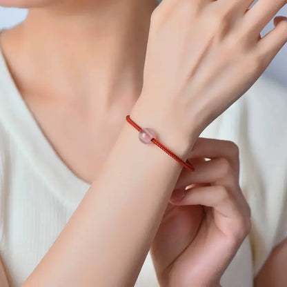 Rose Quartz Fortune-Turning Beads, Attract Love, Heal Heart | DIY Jewelry Accessory-LuckyCharms.Shop