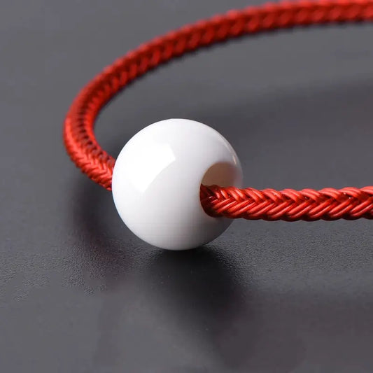 Natural White Shell Lucky Beads (Fortune-Turning) | DIY Jewelry Accessory-LuckyCharms.Shop