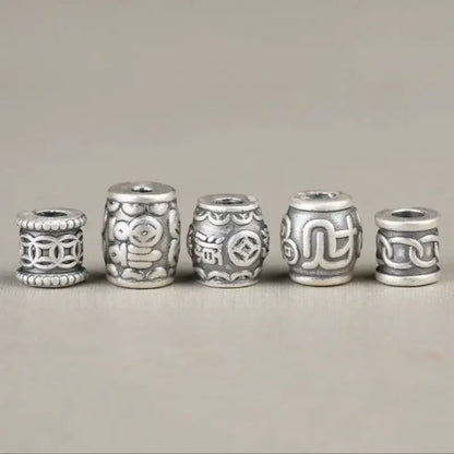 Sterling Silver Lulutong Loose Beads | DIY Bracelet Beads, Tiny Exquisite Accessories-LuckyCharms.Shop