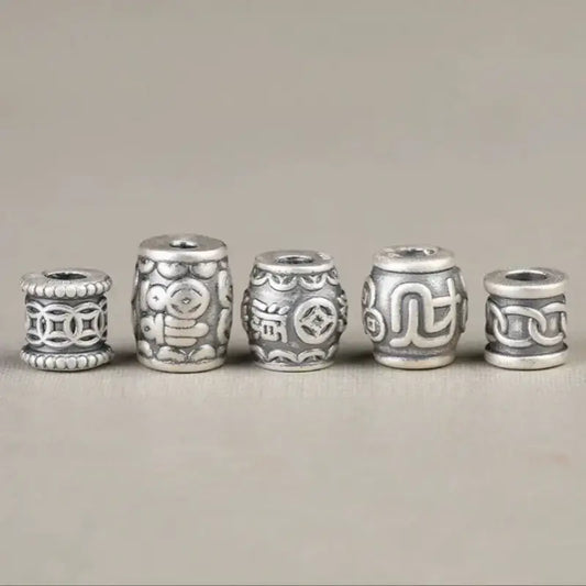 Sterling Silver Lulutong Loose Beads | DIY Bracelet Beads, Tiny Exquisite Accessories-LuckyCharms.Shop