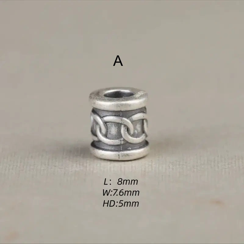 Sterling Silver Lulutong Loose Beads | DIY Bracelet Beads, Tiny Exquisite Accessories-LuckyCharms.Shop