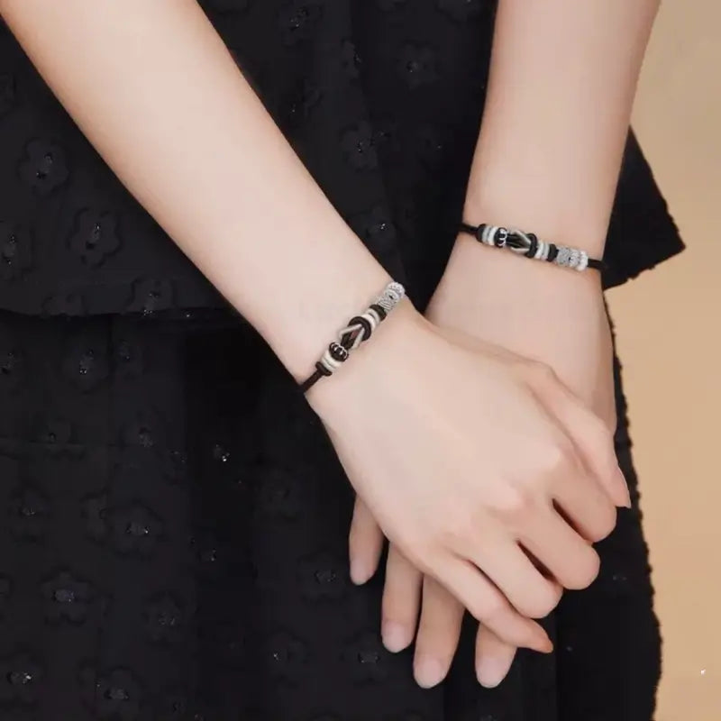 "Never Part" Knot DIY Couple Lucky Bracelets S1| Anniversary Valentine's Day Gift-LuckyCharms.Shop