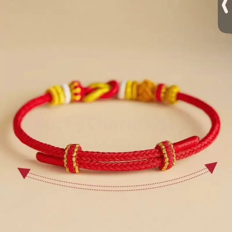 "Never Part" Knot DIY Couple Lucky Bracelets S1| Anniversary Valentine's Day Gift-LuckyCharms.Shop