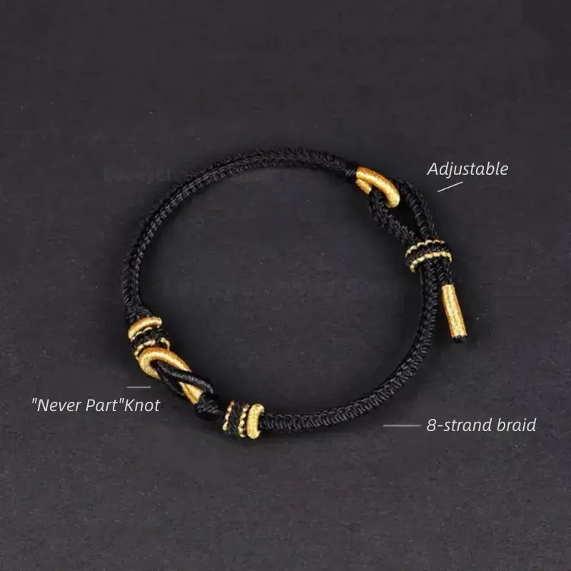 "Never Part" Knot Couple Lucky Bracelets S2| Anniversary Valentine's Day Gift | DIY-Friendly-LuckyCharms.Shop