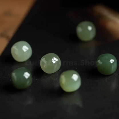 Chinese Zodiac Cinnabar & Hetian Jade Fortune-Turning Bead Braided Bracelet-LuckyCharms.Shop