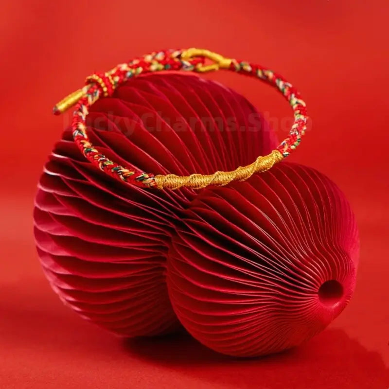 Chinese Zodiac Guardian Buddha Corresponding Color Blessing Dragon Knot Protective Bracelet-LuckyCharms.Shop