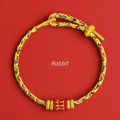 Mount Putuo Blessed DIY-friendly Zodiac Guardian Braided Bracelet-LuckyCharms.Shop