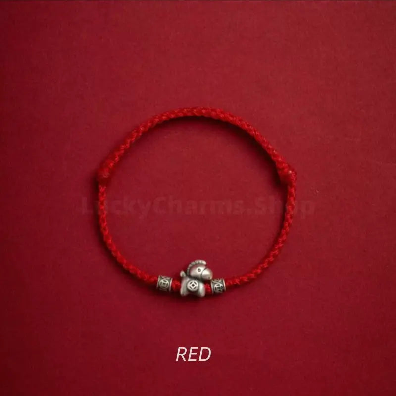 999 Silver "Instant Wealth" Money-Attracting Lucky Pony Charm Bracelet-LuckyCharms.Shop
