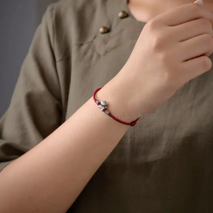 999 Silver "Instant Wealth" Money-Attracting Lucky Pony Charm Bracelet-LuckyCharms.Shop