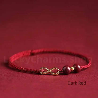Infinity Symbol Wealth Handmade Braided Rope Bracelet Jewelry for Wealth -LuckyCharms.Shop
