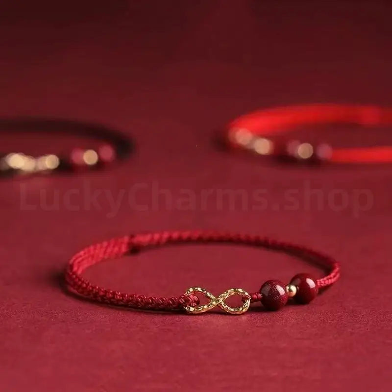 Infinity Symbol Wealth Handmade Braided Rope Bracelet Jewelry for Wealth -LuckyCharms.Shop