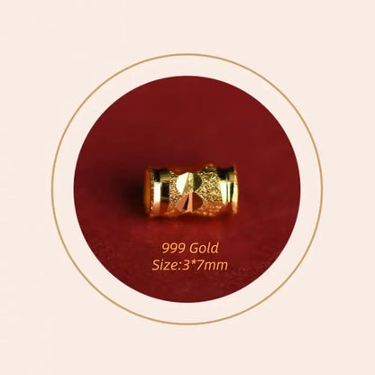 Putuo Mount 999 Pure Gold Lu Lu Tong Fortune Success Blessing Bracelet--LuckyCharms.Shop