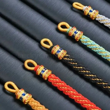 Six-Syllable Mantra Fortune-Turning Bead WUXING Five Elements Guardian Bracelet-LuckyCharms.Shop