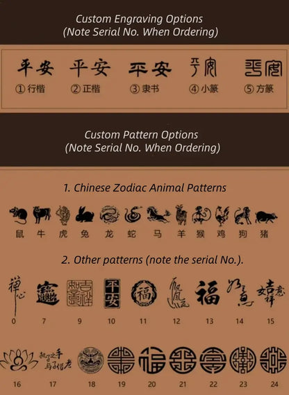 Natural Lightning-struck Wood Taoist Gourd Charm YINYANG-LuckyCharms.Shop