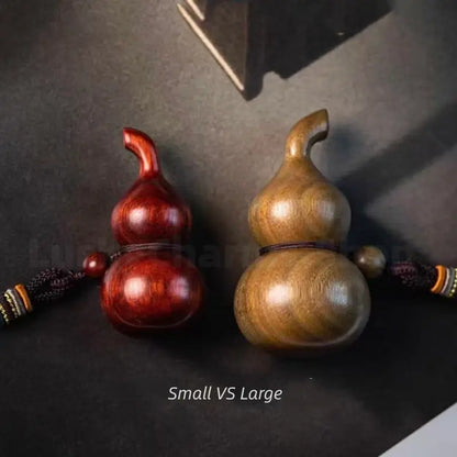 Natural Lightning-struck Wood Taoist Gourd Charm YINYANG-LuckyCharms.Shop